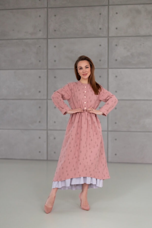 Платье «Элизабет» розовое