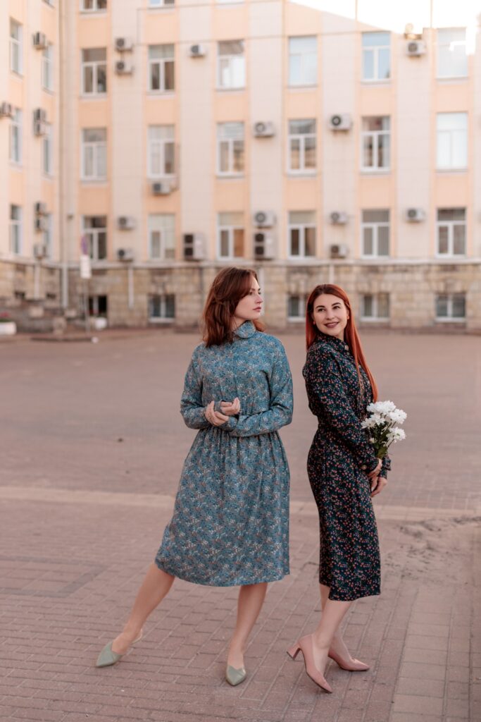 Платье «Весенний букет»