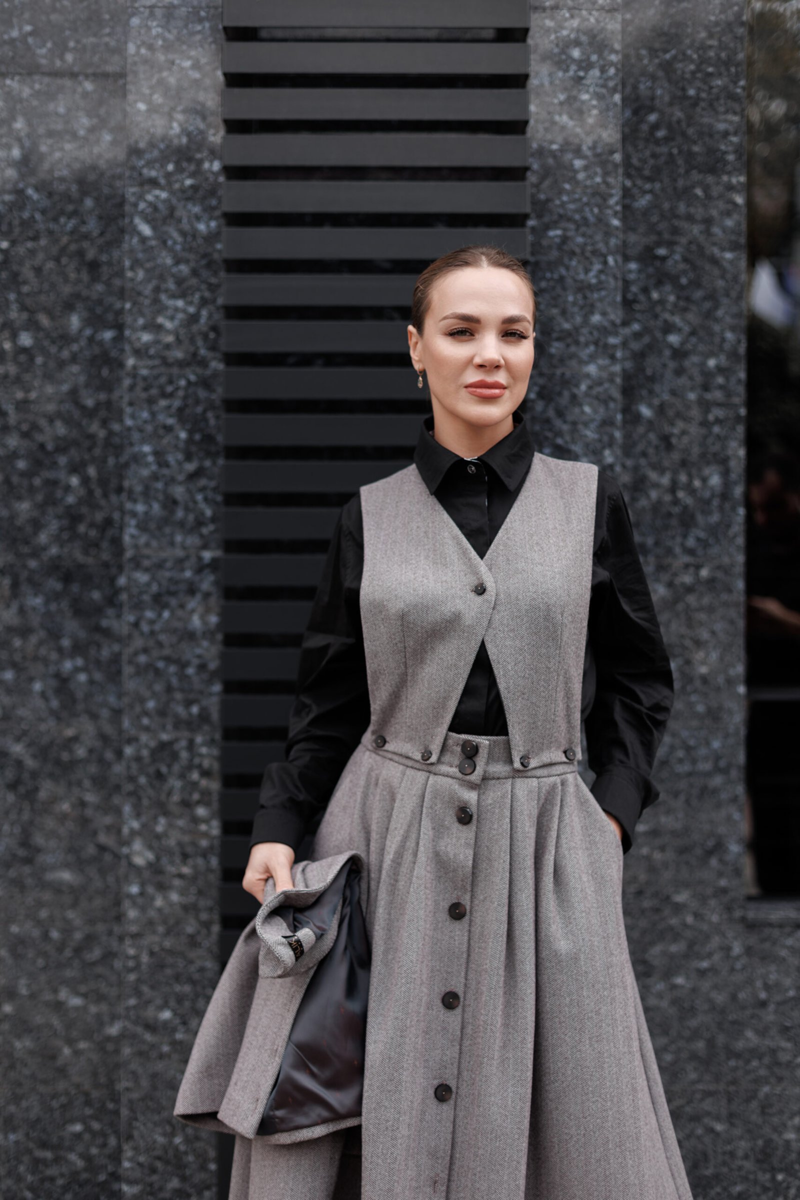 Жилет и юбка «Петербург»